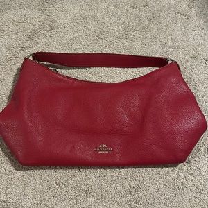 Red Coach Shoulder bag